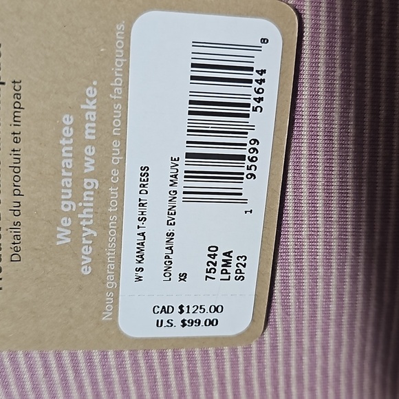 Patagonia Kamala T Shirt Dress Size XS NWT - Picture 4 of 7